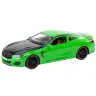 Sports Car Metal Friction Drive Openable Elements 1:24 Green