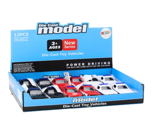 Police Car Fire Department Privileged Vehicles 1:32 Mix