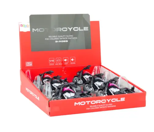 Harley Sports Motorcycle with Friction Drive 3 Colors