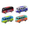 Camper Bus 1:32 Metal Lights Sounds Drive Opening Doors
