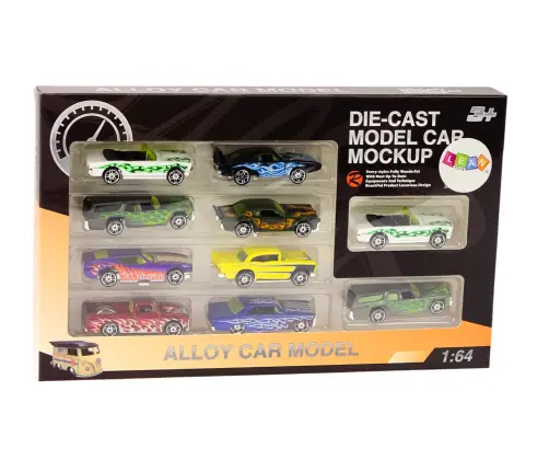 Set of Car Spring Springs 1:64 Metal 10 pcs