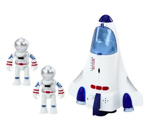 Spaceship Drive Lights Sounds Cosmonaut White