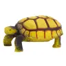 Collectible Figurine Turtle Reptile Beige and Brown D