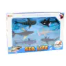 Figurines Vehicles Sea Animals Friction Drive Shark Killer Whale 6 pcs Figurines Vehicles Sea Animals Friction Drive Shark Killer Whale 6 pcs