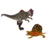 Dinosaur Figurines Dimetrodon Allosaurus Set 2 Pieces