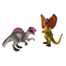 Dinosaur figures Spinosaurus Dilophosaurus Set 2 pieces