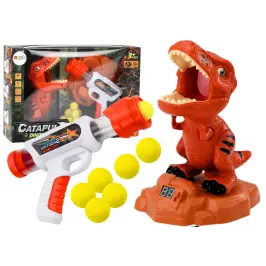 Dinosaur Shooting Game Arcade Ball Gun Set