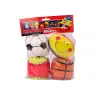 Soft Sports Balls Basketball Rugby Football Baseball Set of 4. Soft Sports Balls Basketball Rugby Football Baseball Set of 4.