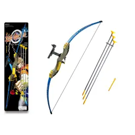 Bow With Arrow Disc Archer Shooting Set Arcade Toy Bow With Arrow Disc Archer Shooting Set Arcade Toy