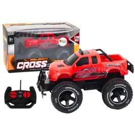Radiovadāmā mašīna ar pulti Off-Road Car 1:18 Red