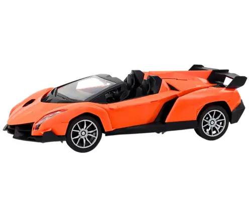 Radiovadāmā mašīna ar pulti Sports Car RC Orange