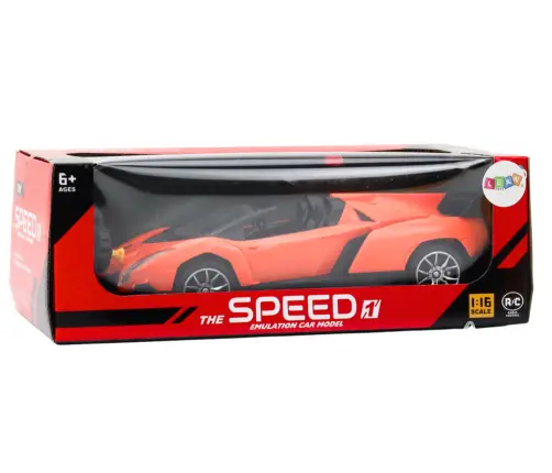 Radiovadāmā mašīna ar pulti Sports Car RC Orange