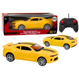 Radiovadāmā mašīna ar pulti Sports Car 1:16 Yellow