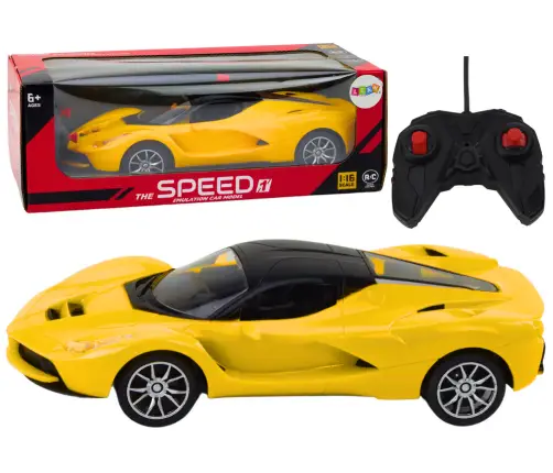 RC Car 1:16 Remote Controlled Sports Yellow Car