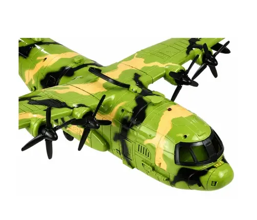 Huge Military Aircraft 55cm with Accessories