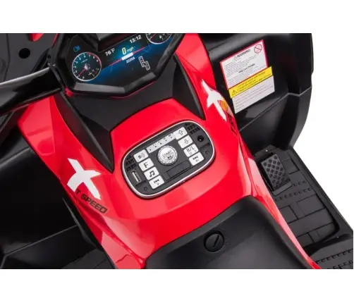 Quad Battery S615 Red 24V