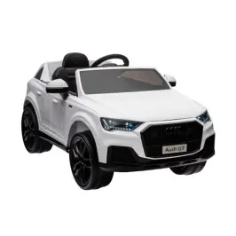 Vienvietīgs elektromobilis Audi Q7 White