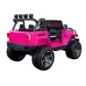 Divvietīgs bērnu elektromobilis Jeep WXE-1688 4x4 Pink