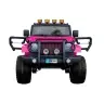 Divvietīgs bērnu elektromobilis Jeep WXE-1688 4x4 Pink