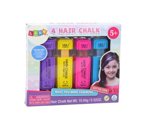Hair Dyeing Chalk 4pcs Colored Chalk