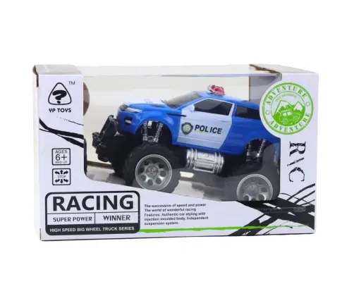 Radiovadāmā mašīna ar pulti Off-Road Police Car