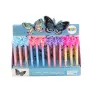 Pen with Bow Colorful Blue Refill 0.7mm Mix