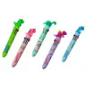 Multicolor Dinosaur Automatic Pen 10 Colors Mix