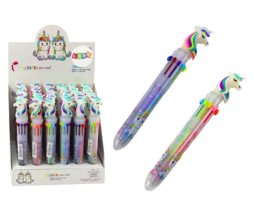 Unicorn Pen Multicolor Automatic 10 Colors Mix Unicorn Pen Multicolor Automatic 10 Colors Mix