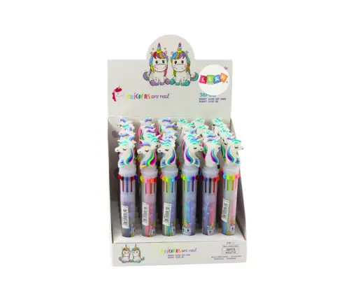 Unicorn Pen Multicolor Automatic 10 Colors Mix Unicorn Pen Multicolor Automatic 10 Colors Mix