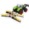 Agricultural Tractor Excavator With Disc Harrow Green Drive