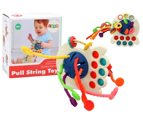 Colorful Octopus Teether Sensory Toy for Babies Colorful Octopus Teether Sensory Toy for Babies