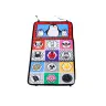 Double-sided Folding Mat With Mirror Teethers Crinkle Book