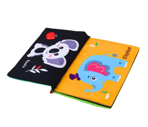 Double-sided Folding Mat With Mirror Teethers Crinkle Book