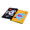 Double-sided Folding Mat With Mirror Teethers Crinkle Book