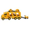 Car Tow Truck Lora Roadside Assistance Construction Vehicles Yellow