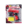 Mini Foam Dart Gun With Suction Cups, Red