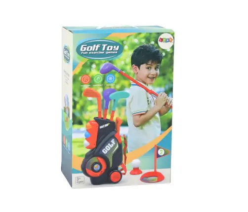 Mini Golf Set For Children Trolley On Wheels Mini Golf Set For Children Trolley On Wheels