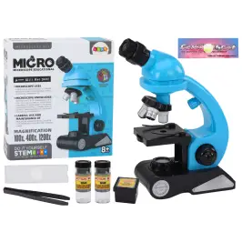 Educational Microscope For Research Children Accessories Blue