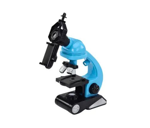Educational Microscope For Research Children Accessories Blue