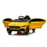 Elektriskā sporta automašīna bērniem Mercedes CLA 45s AMG Yellow