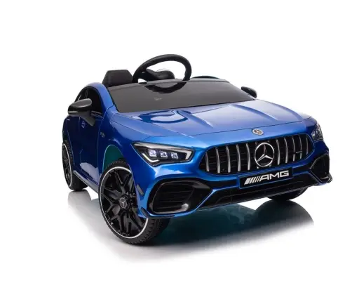 Elektriskā sporta automašīna bērniem Mercedes CLA 45s AMG Blue Painted