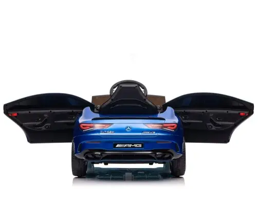 Elektriskā sporta automašīna bērniem Mercedes CLA 45s AMG Blue Painted