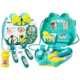 Turquoise Doctor's Set in a Purse on a Drawstring