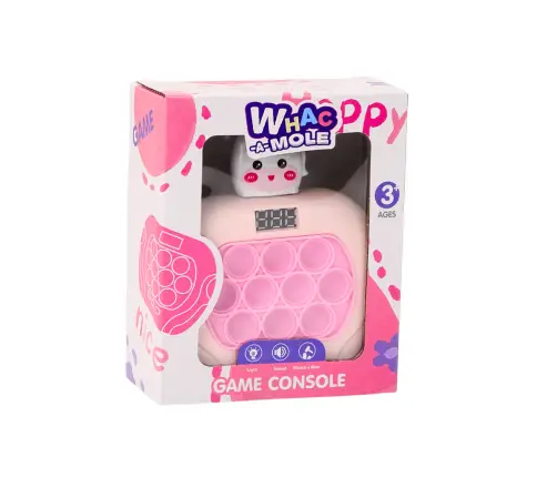 Pop-It Wac A Mole Game Unicorn Lights Sounds Pink Pop-It Wac A Mole Game Unicorn Lights Sounds Pink