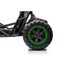 Divvietīgs bērnu elektromobilis Bagijs A8812 Green 24V