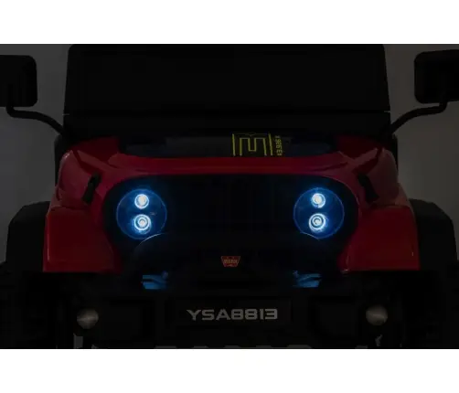 Divvietīgs bērnu elektromobilis Bagijs YSA8813 24V Red