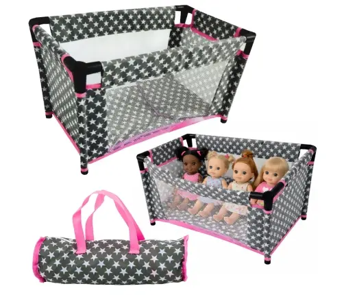 Кроватка для куклы Alice Pink