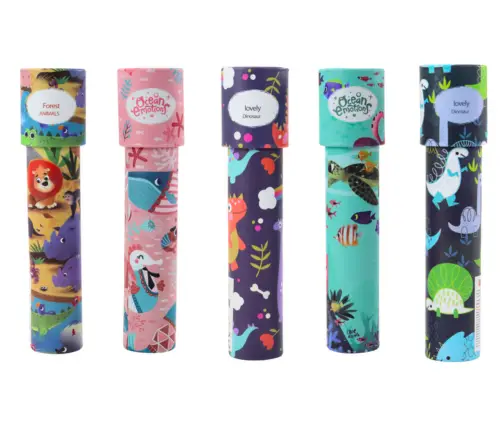 Kaleidoscope Children's Pictures Colors White Swan