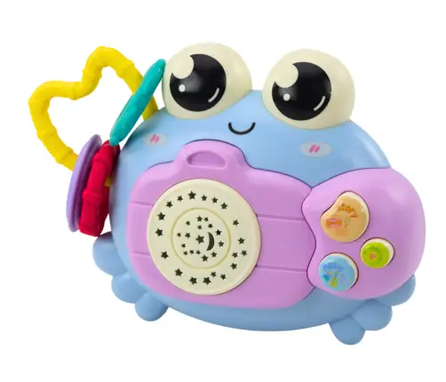 Crab Camera Rattle Projector Battery Operated Sounds Blue Crab Camera Rattle Projector Battery Operated Sounds Blue