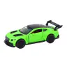 Toy Car Sports Car 1:32 Friction Drive Matte Green